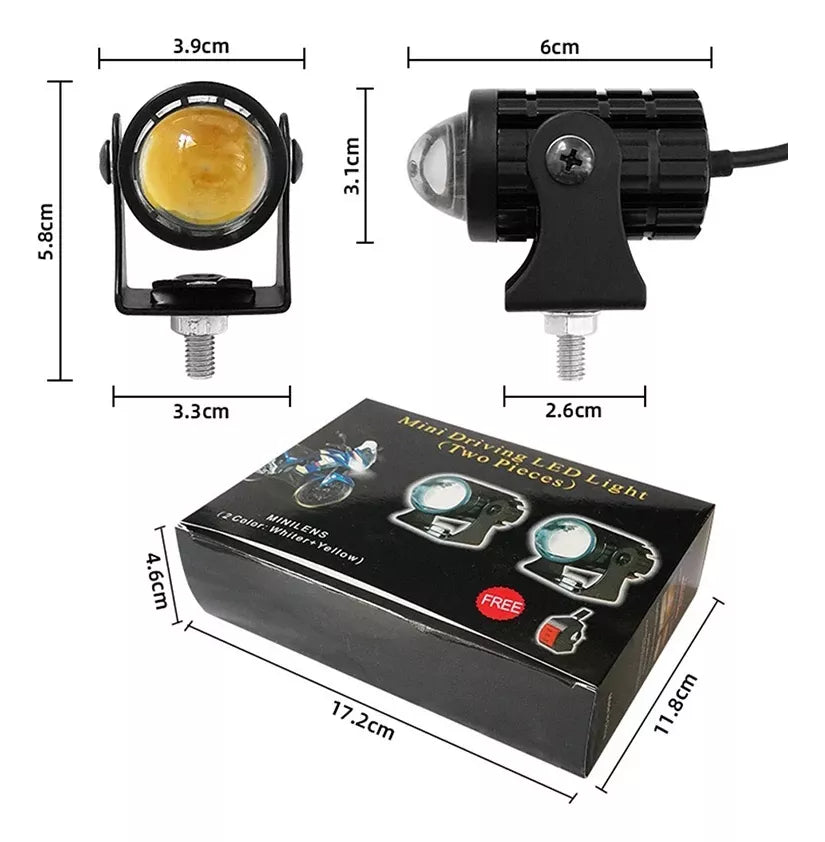 MINI EXPLORADORAS DUO POWER – ILUMINACIÓN POTENTE PARA TU SEGURIDAD!